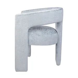 Gwen Modern Luxury Jacquard Fabric Upholstered Sculpture Armchair