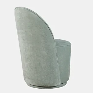 Landon Mid-Century Modern Upholstered Swivel Dining Chair(Set Of 2)