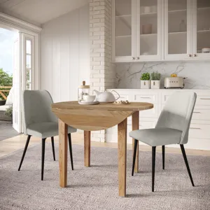 Macey Contemporary Modern Upholstered Dining Chair(Set Of 2)