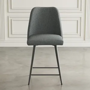 Macey Contemporary Modern Upholstered Counter Barstool(Set Of 2)