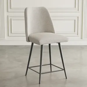 Macey Contemporary Modern Upholstered Counter Barstool(Set Of 2)