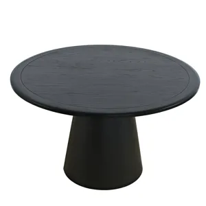 Nash Mid-Century Modern 50\" Round Pedestal Dining Table