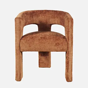 Gwen Luxury Mid-Century Modern Five Piece Dining Set With Upholstered Chairs