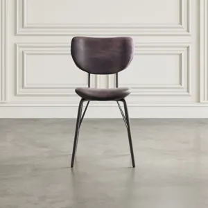 Owen Contemporary Modern Faux Leather Split-Back Upholstered Dining Chair(Set Of 2)