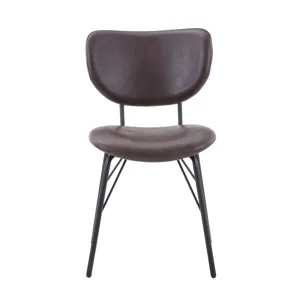 Owen Contemporary Modern Faux Leather Split-Back Upholstered Dining Chair(Set Of 2)