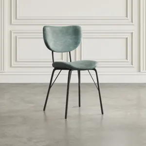 Owen Contemporary Modern Faux Leather Split-Back Upholstered Dining Chair(Set Of 2)