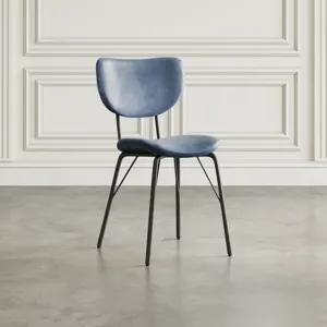 Owen Contemporary Modern Faux Leather Split-Back Upholstered Dining Chair(Set Of 2)