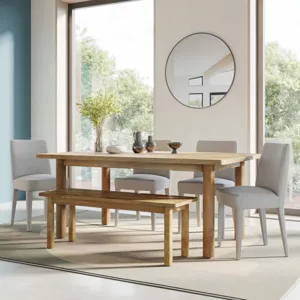 Wilson Mid-Century Modern Contemporary Upholstered Vintage Dining Chair(Set Of 2)