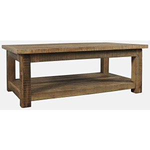 Reclamation Salvaged Wood Rectangle Coffee Table