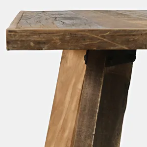 Reclamation 42\" Rustic Reclaimed Solid Wood Square Counter Height Dining Table