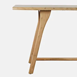 Sedona 79\" Live Edge Solid Wood Rustic Five Piece Counter Height Dining Set