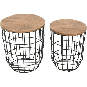 Global Archive Rondo Nesting End Tables