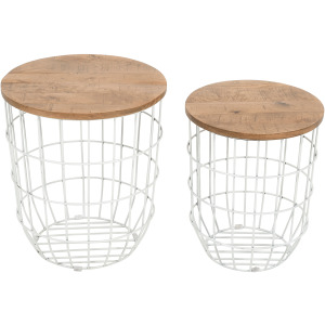 Global Archive Rondo Nesting End Tables