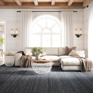 Global Archive Rondo Nested Storage Solid Wood And Metal Basket Coffee Tables(Set Of 2)