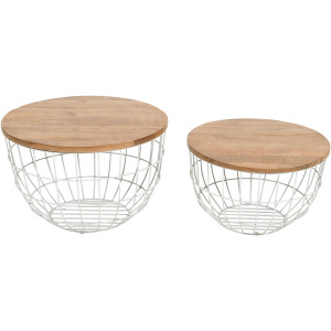 Global Archive Rondo Nesting Coffee Tables