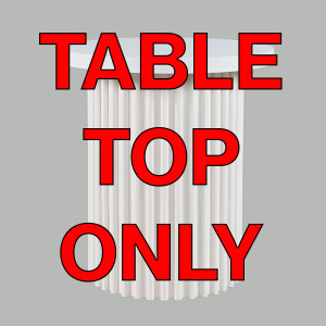 Auden End Table Top White