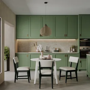 Beck Contemporary Upholstered Split Back Dining Chair Set Of 2