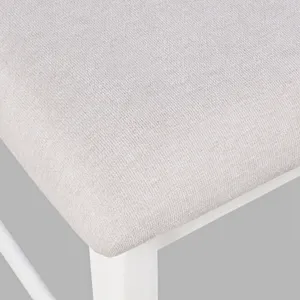 Beck Contemporary Upholstered Split Back Dining Chair Set Of 2