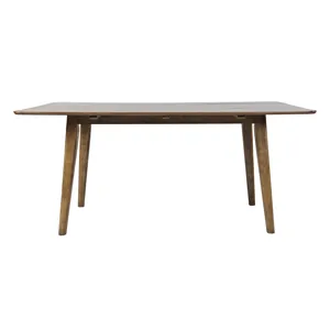 Bowie 66\" Harvest Mid-Century Modern Drop-Leaf Dining Table