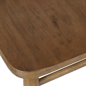 Fitz Traditional Solid Wood Curved Back Spindle Dining Chair(Set Of 2)