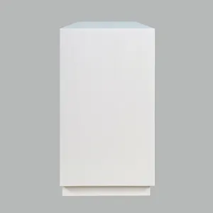 Maven 60\" Mid-Century Modern Fluted Four Door Sideboard Storage Cabinet