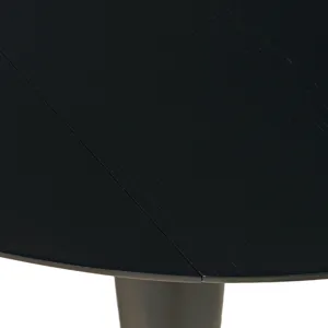 Percy 42\" Contemporary Round Drop-Leaf Dining Table