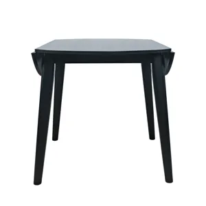 Percy 42\" Contemporary Round Drop-Leaf Dining Table