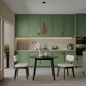 Percy 42\" Contemporary Round Drop-Leaf Dining Table