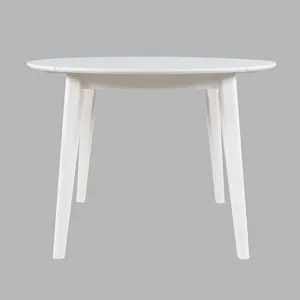 Percy 42\" Contemporary Round Drop-Leaf Dining Table