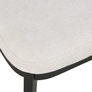 Tate Mid-Century Modern Split Back Upholstered Dining Chair(Set Of 2)