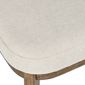 Tate Mid-Century Modern Split Back Upholstered Dining Chair(Set Of 2)