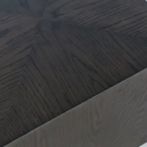 Laurel Creek Modern Contemporary Square Block Pedestal End Table