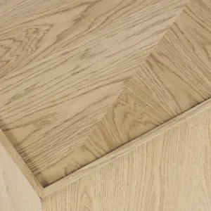 Laurel Creek Modern Contemporary 52\" Block Coffee Table With Hidden Casters