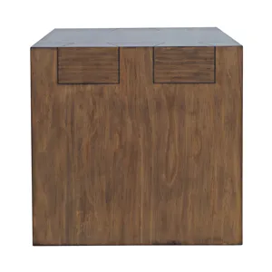 Taos Modern Rustic Square Dovetailed End Table