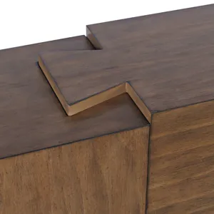 Taos Modern Rustic 79\" Dovetailed Sofa Console Table