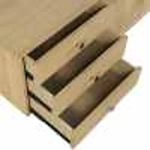 Olson 57\" Mid-Century Modern Scandinavian Console TV Stand Storage Cabinet