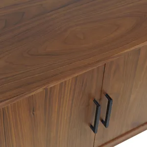 Olson 57\" Mid-Century Modern Scandinavian Console TV Stand Storage Cabinet