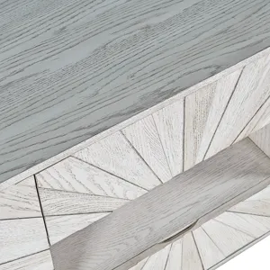 Reece 70\" Mid-Century Modern Starburst TV Stand Console Storage Cabinet