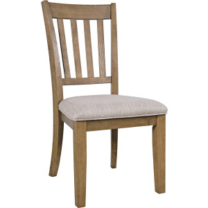 Brentwood Slatback Chair KD - Cascade Oak