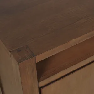 Brownstone 60\" Modern Transitional Media Console TV Stand With Four-Door Cabinet Storage