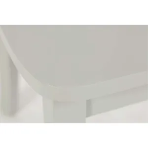 Simplicity 3-Piece Solid Wood Drop-Leaf Extension Dining Set With X-Back Chairs