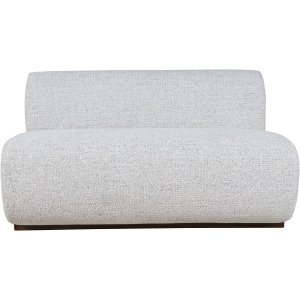 Milano Modern Banquette Upholstered Sectional Three Seat Bench With Performance Fabric