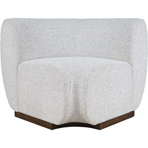 Milano Modern Banquette Upholstered Sectional Corner Wedge Seating With Performance Fabric