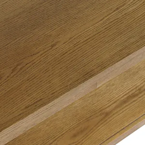 Janzen Contemporary Modern 50\" Rolling Coffee Table With Open Storage Shelf