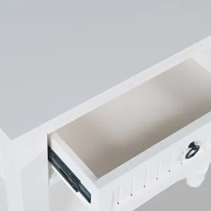 Westport Modern Farmhouse 24\" Square End Table With Storage Shelf