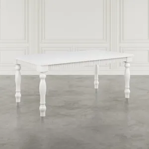 Westport Modern Farmhouse 72\" Extension Dining Table