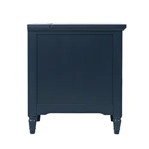 Westport Modern Farmhouse USB Charging Storage Cabinet Chairside End Table