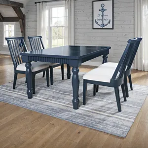 Westport Modern Farmhouse 72\" Extension Dining Table