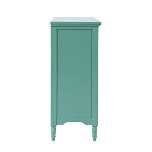 Westport 32" Glass Door Accent Cabinet a€“ Cottage Transitional Storage With Adjustable Shelves