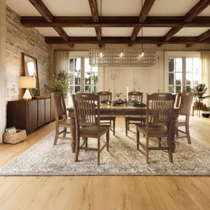 Winchester Classic Farmhouse Rectangular 7-Piece Dining Set With Extension Table